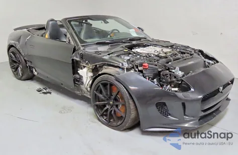 2014 Jaguar F-Type V8 S из США, поврежденный, VIN SAJWA6GL6EMK07553